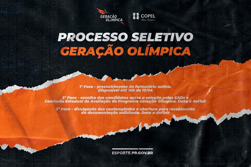 Processo Seletivo - Programa Geração Olímpica