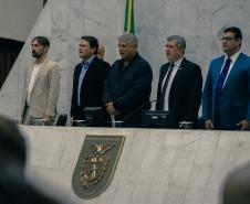 Atletas do paradesporto são homenageados na Assembleia Legislativa do Paraná
