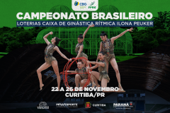 Ginásio do Tarumã será sede de Campeonato Brasileiro de Ginástica Rítmica