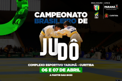 Campeonato Brasileiro de Judô no Complexto Esportivo Tarumã