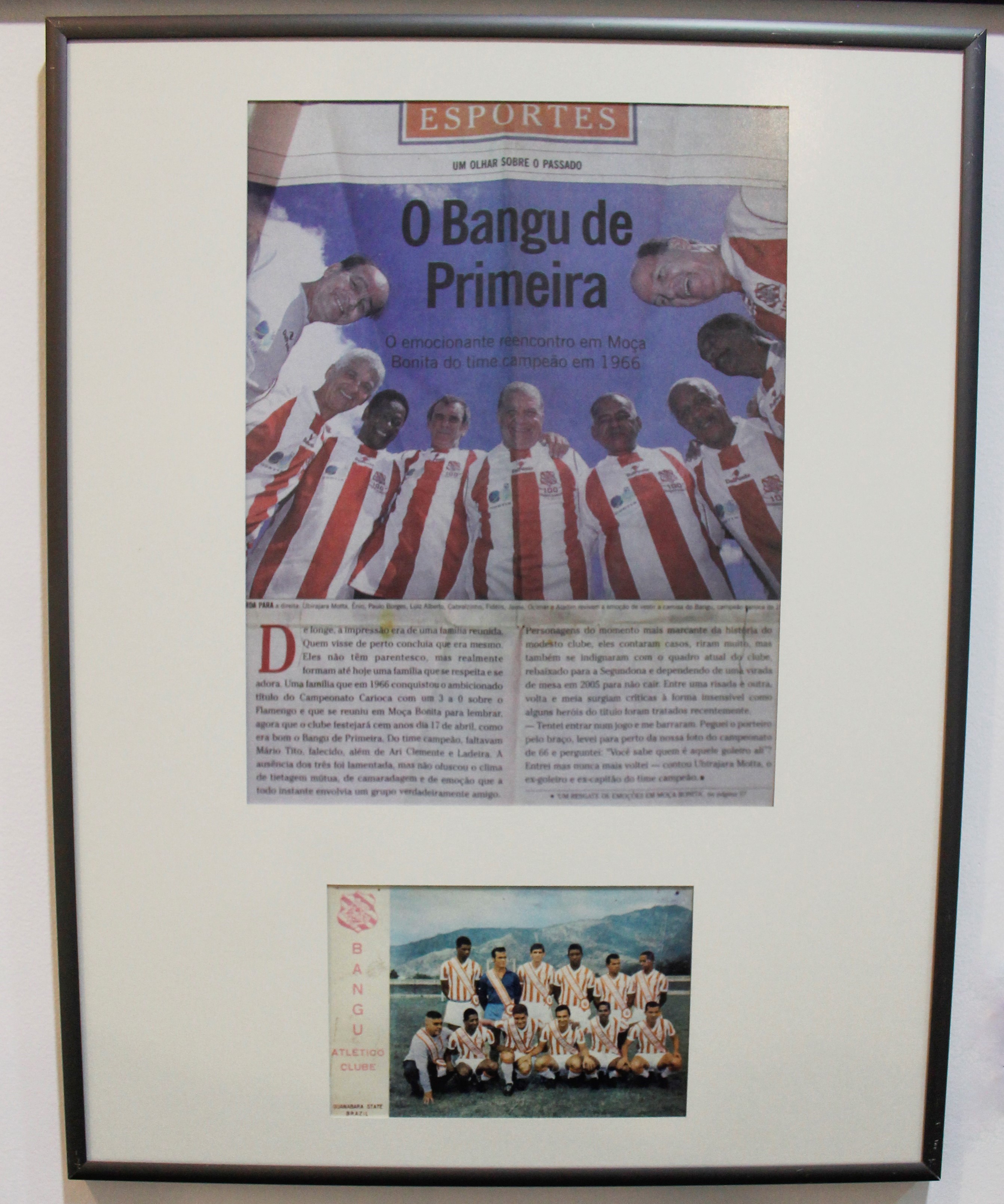 Aladim - 1989 - Comemoração de 100 anos do Bangu Atlético Clube do Rio de Janeiro; 1966 - Time Bangu Atlético Clube.