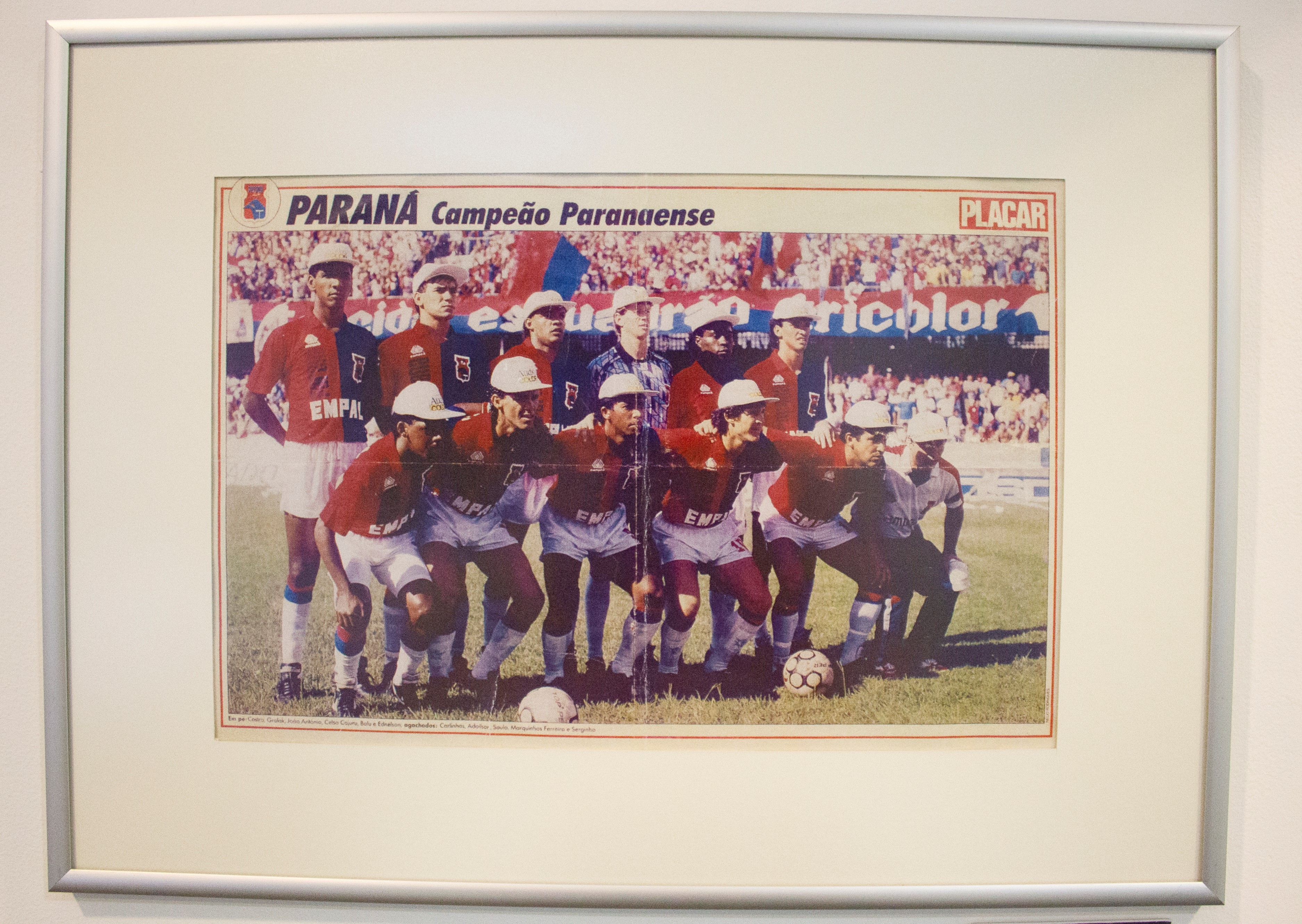 Castro - Revista Placar, campeão Paranaense em 1991.