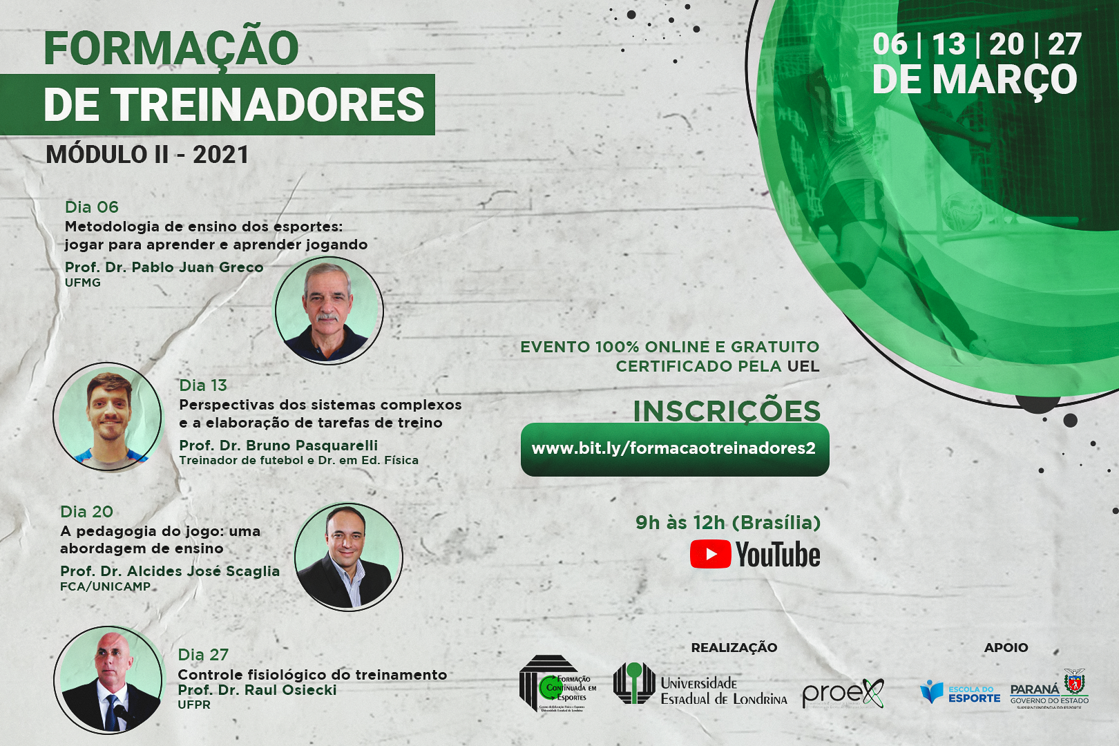 CURSO DE FORMAÇÃO DE TREINADORES