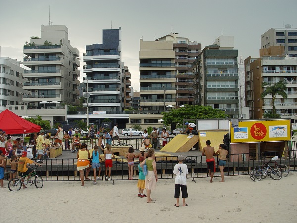 Pista de Skate em Caiobá, 2004. 