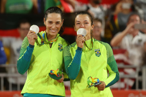 Ágatha e Bárbara medalhas de prata Rio 2016