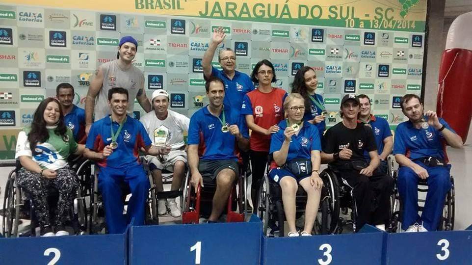 Copa Brasil em Jaraguá do sul (SC), em 2014.