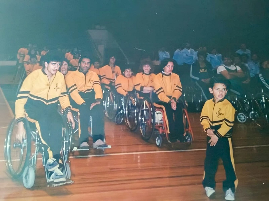 Jogos Regionais Sul, em Curitiba (PR), em 1986.