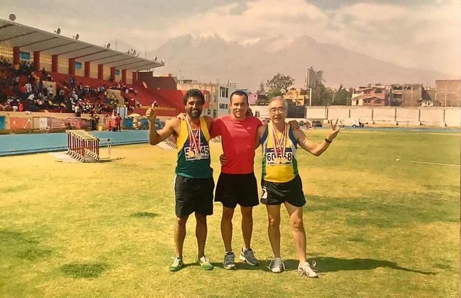 Campeonato Sul-americano em 2012 - campeão nos 100 e 200m realizado em Arequipa no Peru