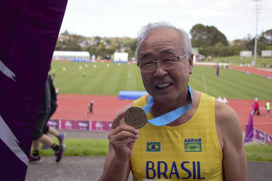 Ouro nos 100m rasos Nova Zelândia 2017.