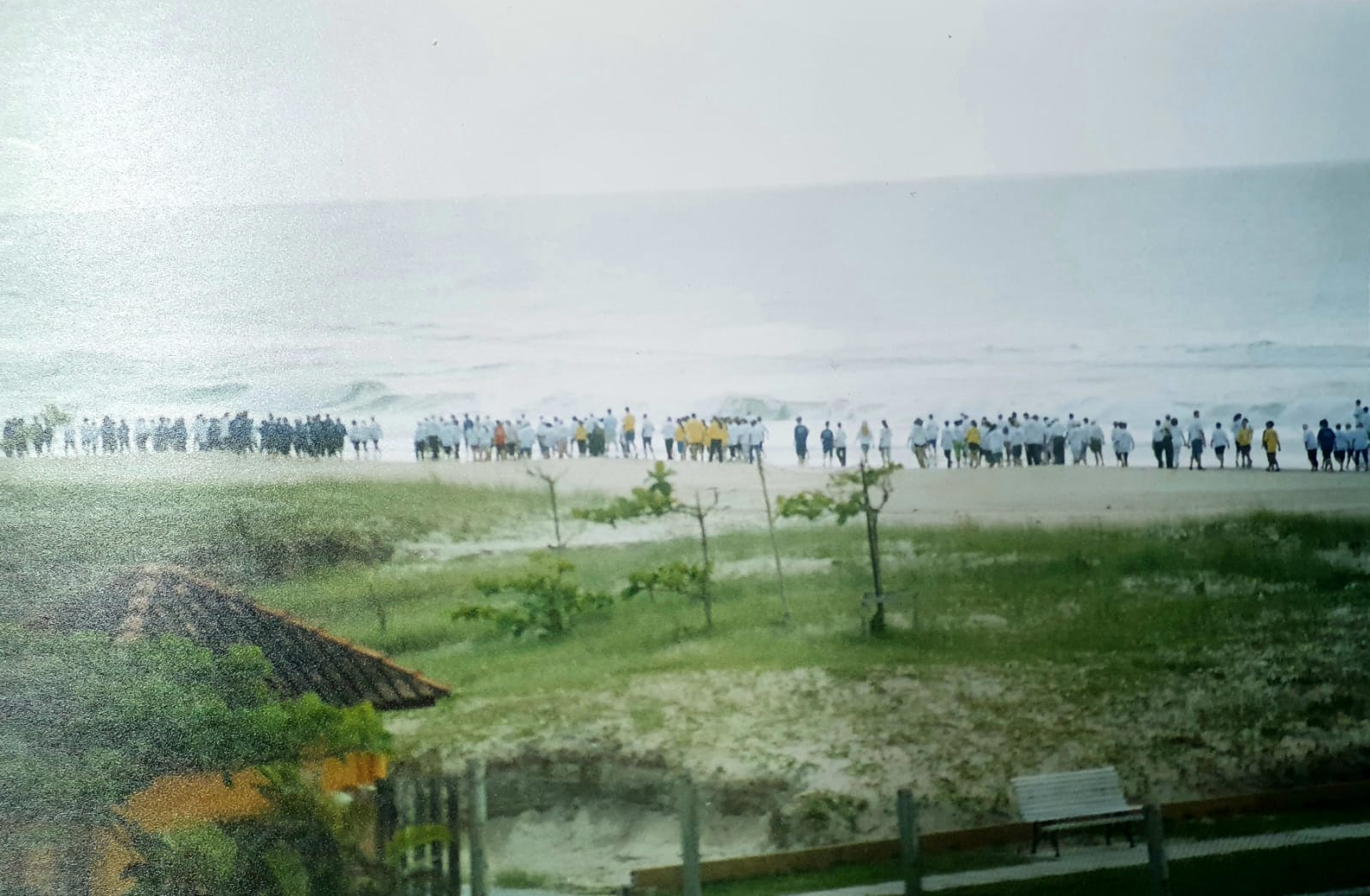 Jogos de Integração do Idoso na Praia de Leste, 2003.