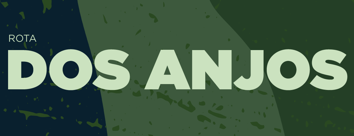 banner com os dizeres rota dos anjos