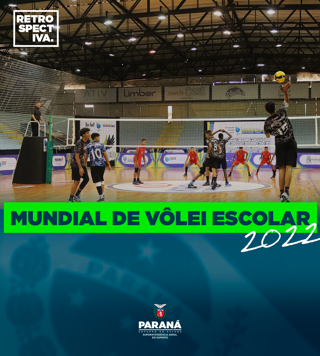 Campeonato Mundial Escolar de Voleibol será em Foz do Iguaçu - DIÁRIO DO  NOROESTE