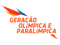 Logo colorida Geração Olímpica e Paralímpica
