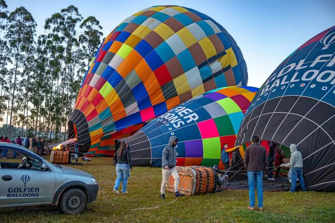 Festival de balonismo deve atrair mais de cinco mil pessoas em Rio Branco do Ivaí