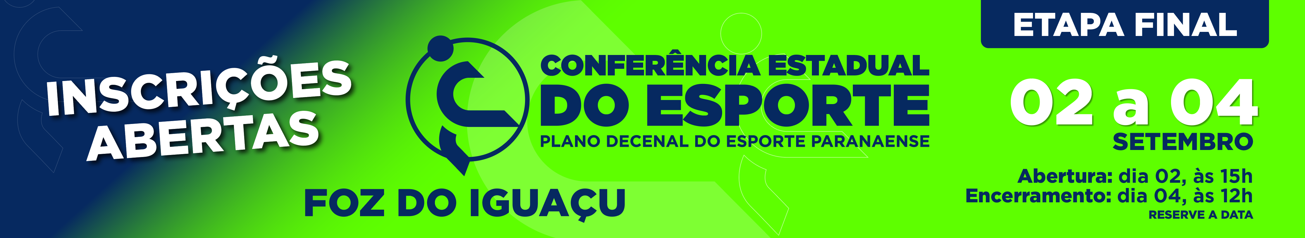 Conferência Estadual do Esporte