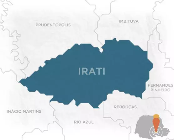 Mapa Irati