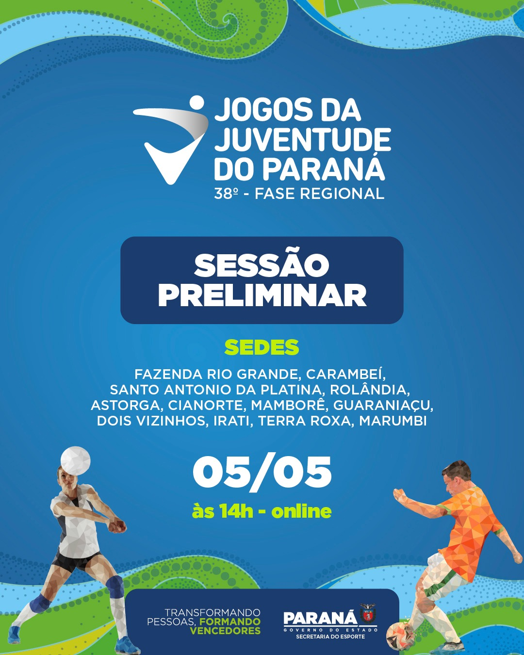 38º JOJUPS - REGIONAL - SESSÃO PRELIMINAR