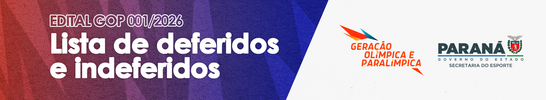 Lista de deferidos e indeferidos