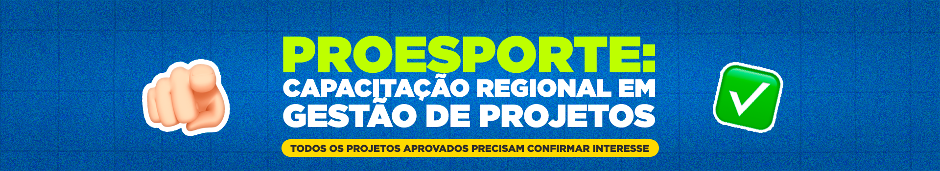 Proesporte capacitação