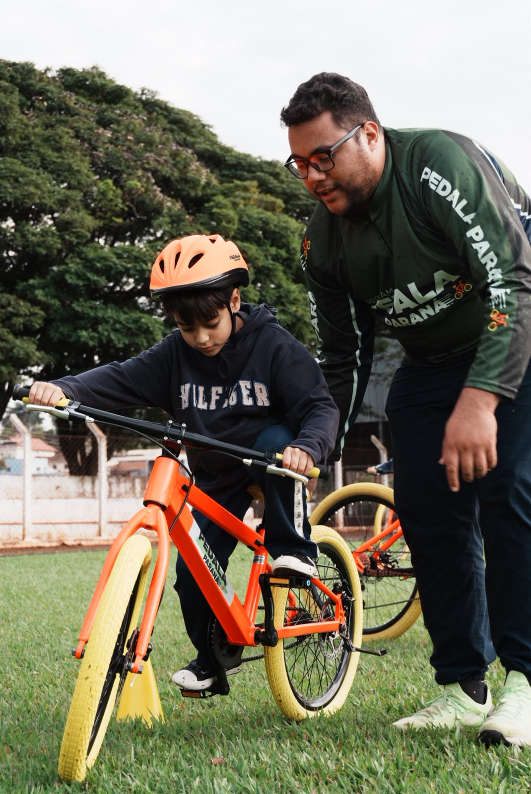 Escola de Ciclismo na prática