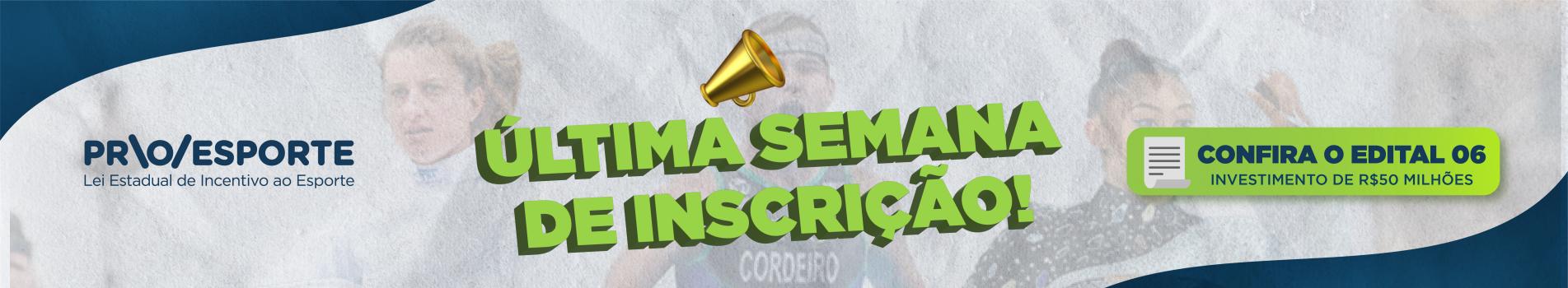 Inscrições Proesporte