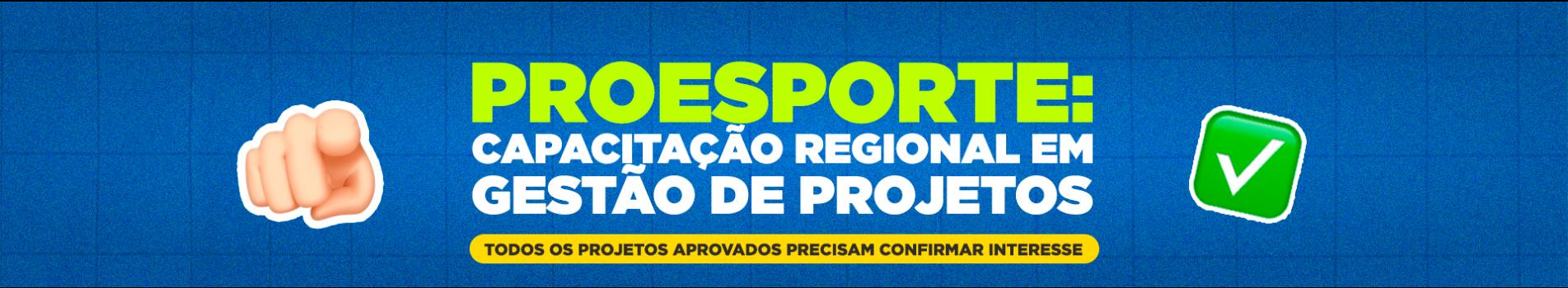 Proesporte capacitação