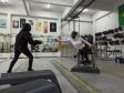 Treinamento da equipe de esgrima em cadeira de rodas da ADFP