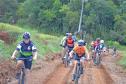 imagens da ciclorrota das laranjeiras no município de laranjeiras do sul