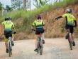 foto dos ciclistas na ciclorrota caetê no município de Rio Branco do Sul