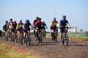 foto mostra ciclistas na ciclorrota de mandaguari