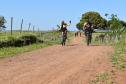 foto mostra ciclistas na ciclorrota de mandaguari