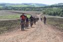 foto mostra ciclistas na ciclorrota de mandaguari