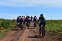 ciclistas pedalando na Rota Marialva I