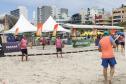 Matinhos, 11 de fevereiro de 2023 - Neste sábado a Arena Verão Maior em Caiobá recebeu o Torneio de Beach Tennis. Fotos: Roberto Dziura Jr/AEN