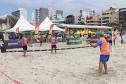 Matinhos, 11 de fevereiro de 2023 - Neste sábado a Arena Verão Maior em Caiobá recebeu o Torneio de Beach Tennis. Fotos: Roberto Dziura Jr/AEN