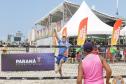 Matinhos, 11 de fevereiro de 2023 - Neste sábado a Arena Verão Maior em Caiobá recebeu o Torneio de Beach Tennis. Fotos: Roberto Dziura Jr/AEN