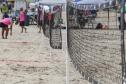 Matinhos, 11 de fevereiro de 2023 - Neste sábado a Arena Verão Maior em Caiobá recebeu o Torneio de Beach Tennis. Fotos: Roberto Dziura Jr/AEN