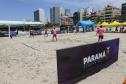Matinhos, 11 de fevereiro de 2023 - Neste sábado a Arena Verão Maior em Caiobá recebeu o Torneio de Beach Tennis. Fotos: Roberto Dziura Jr/AEN