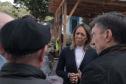 Filha de Pelé visita complexo esportivo do Governo do Estado, em Curitiba