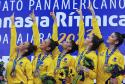 Ouro no Pan de Ginástica Rítmica e Jogos Escolares movimentaram o esporte do Paraná no feriado