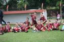 As disputas do torneio de futebol de campo escolar ocorrem em duas categorias: de 12 a 14 anos, 68 equipes, e de 15 a 17 anos, com 67 equipes, ambas no masculino e feminino. Os times que se classificarem nessa etapa avançam para a Fase Final, que será disputada em Dois Vizinhos entre 10 e 15 de outubro.