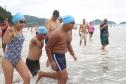 A 1ª etapa do Circuito Paranaense de Águas Abertas movimentou o mar e as areias da Praia Central de Guaratuba
