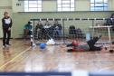 Joaquim Teixeira Batista encerrou a carreira após 37 anos jogando goalball. 