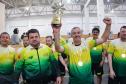 No último domingo (15), foram definidos os campeões da bocha, parte da programação da 66ª edição Jogos Abertos do Paraná (JAPs) 2024. As partidas foram realizadas na Associação Patobranquense de Bochas Vila Nova, em Pato Branco