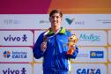 Paraná fecha primeiro bloco dos Jogos da Juventude em 2º lugar no quadro geral de medalhas