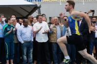 Inauguração do Centro Nacional de Treinamento em Atletismo