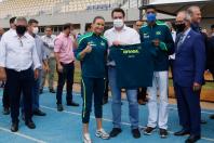 Inauguração do Centro Nacional de Treinamento em Atletismo