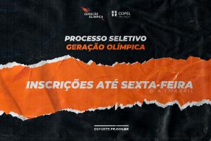 Processo seletivo - Geração Olímpica