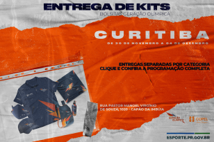 Entrega de kits do Geração Olímpica