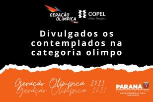 Geração Olímpica divulga contemplados 